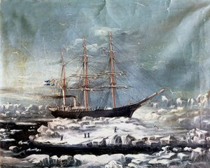 The Ship of the Finnish Explorer, Nils Adolf Erik, Baron Nordenskjold
